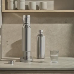 Best Stelton Brus flaske til kulsyremaskine, steel