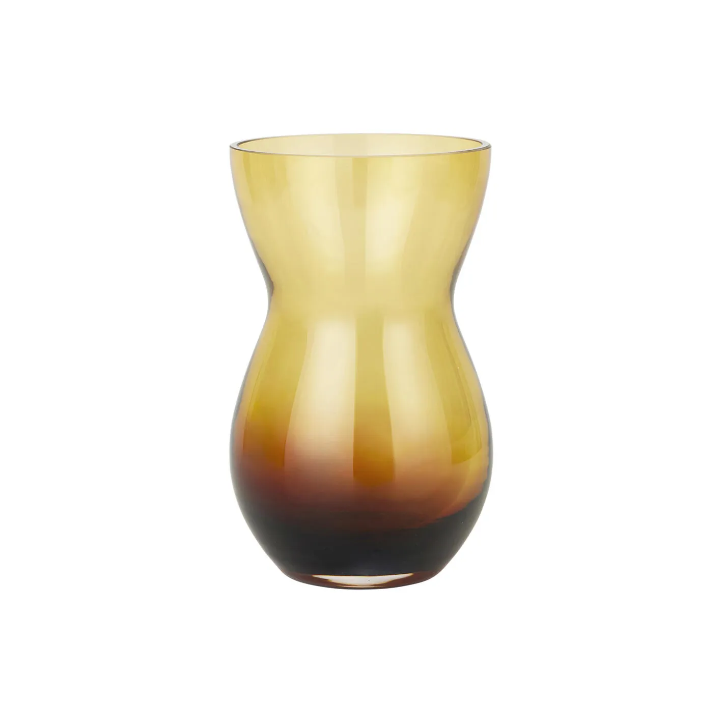 Holmegaard Calabas duo vase, burgundy/amber> Vaser
