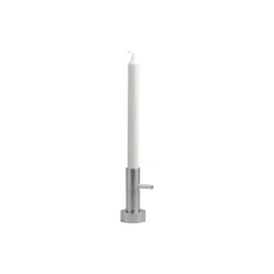 Fritz Hansen Candleholder Single #1, steel> Lysestager