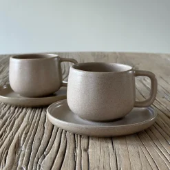 Hot HOEME Copenhagen CAPRI Tesæt, mat taupe