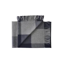 Silkeborg Uldspinderi Caracas plaid, 03567 marina> Plaider
