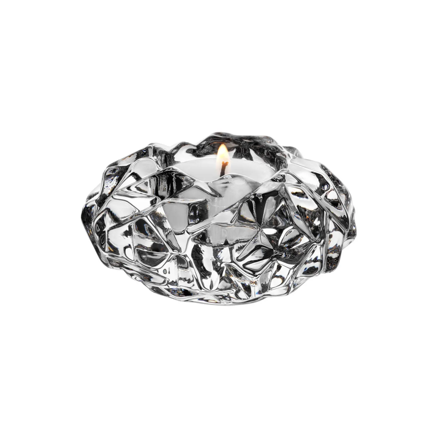 Orrefors Carat fyrfadsstage> Lysestager