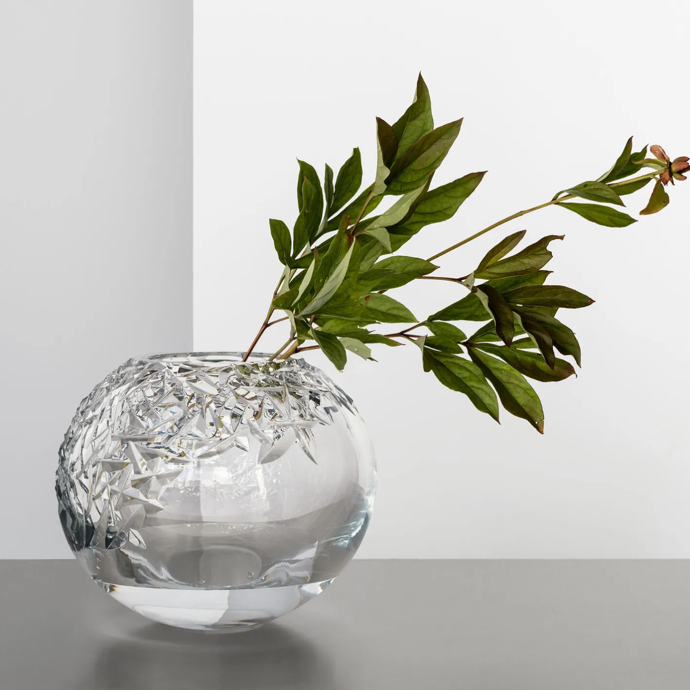 Clearance Orrefors Carat Globe vase