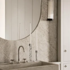 Orrefors Carat lysestage> Lysestager