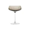 Louise Roe Champagne Coupe Single Cut, smoke> Glas