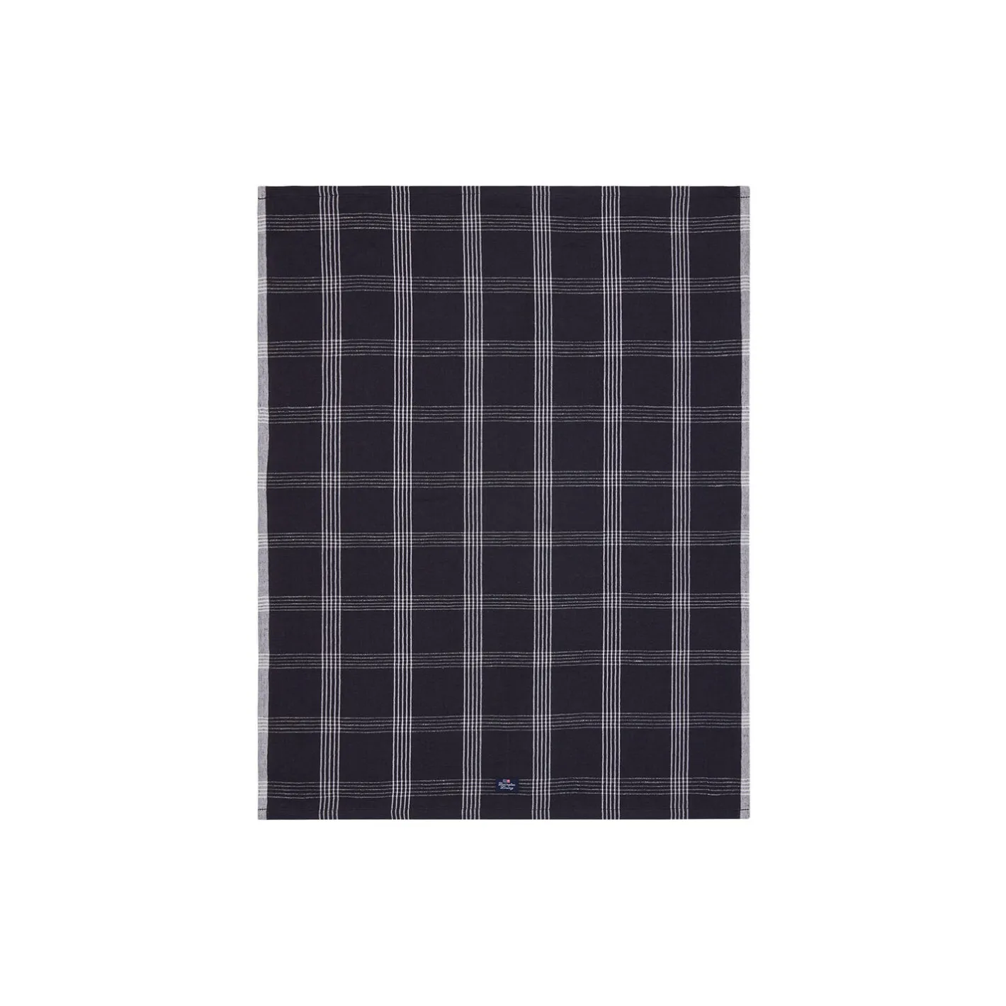 Lexington CheckedLinen/CottonKitchenTowel, black/white