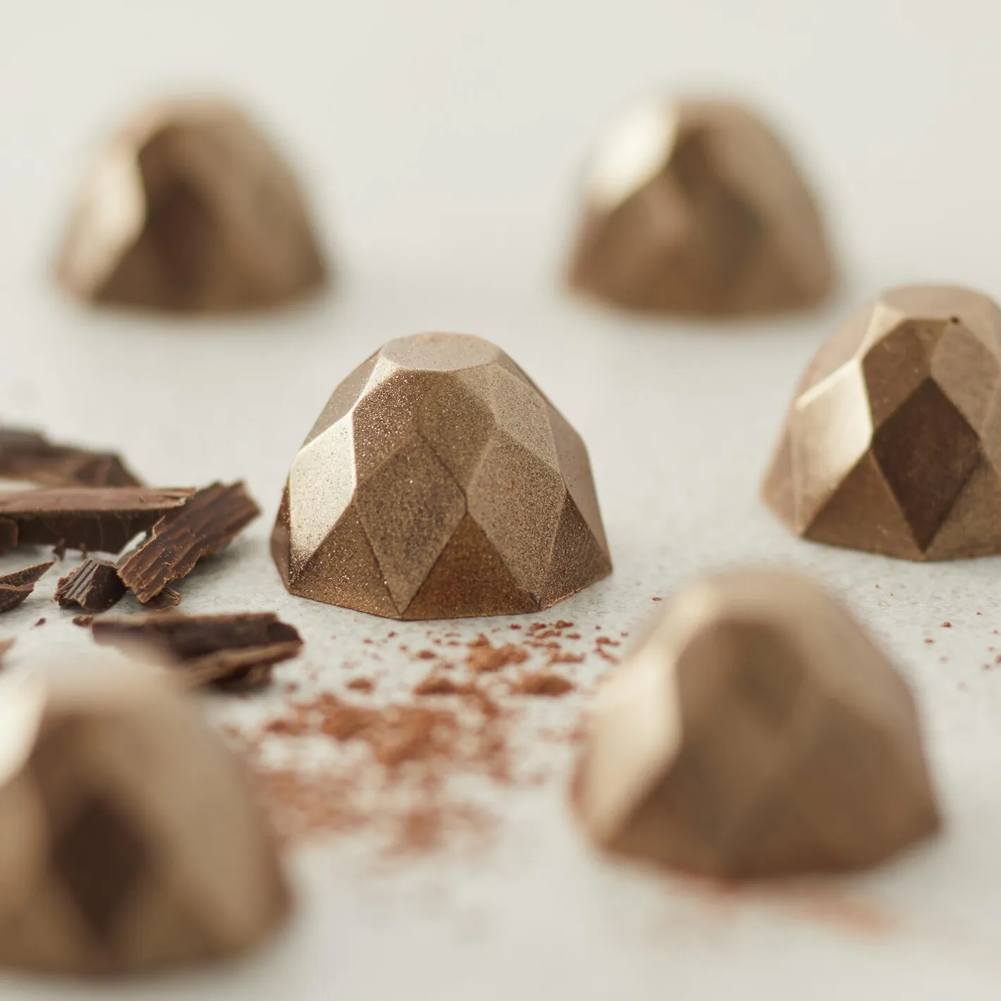 Sale Blomsterbergs Chokoladeform diamant til 21 stk.