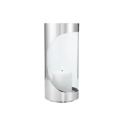Georg Jensen CHROME CONTOURS Lanterne> Lysestager