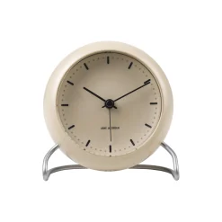 Discount Arne Jacobsen Clocks City Hall bordur, sandy beige