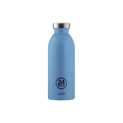 24Bottles Clima Termoflaske Stone Finish, powder blue> To Go