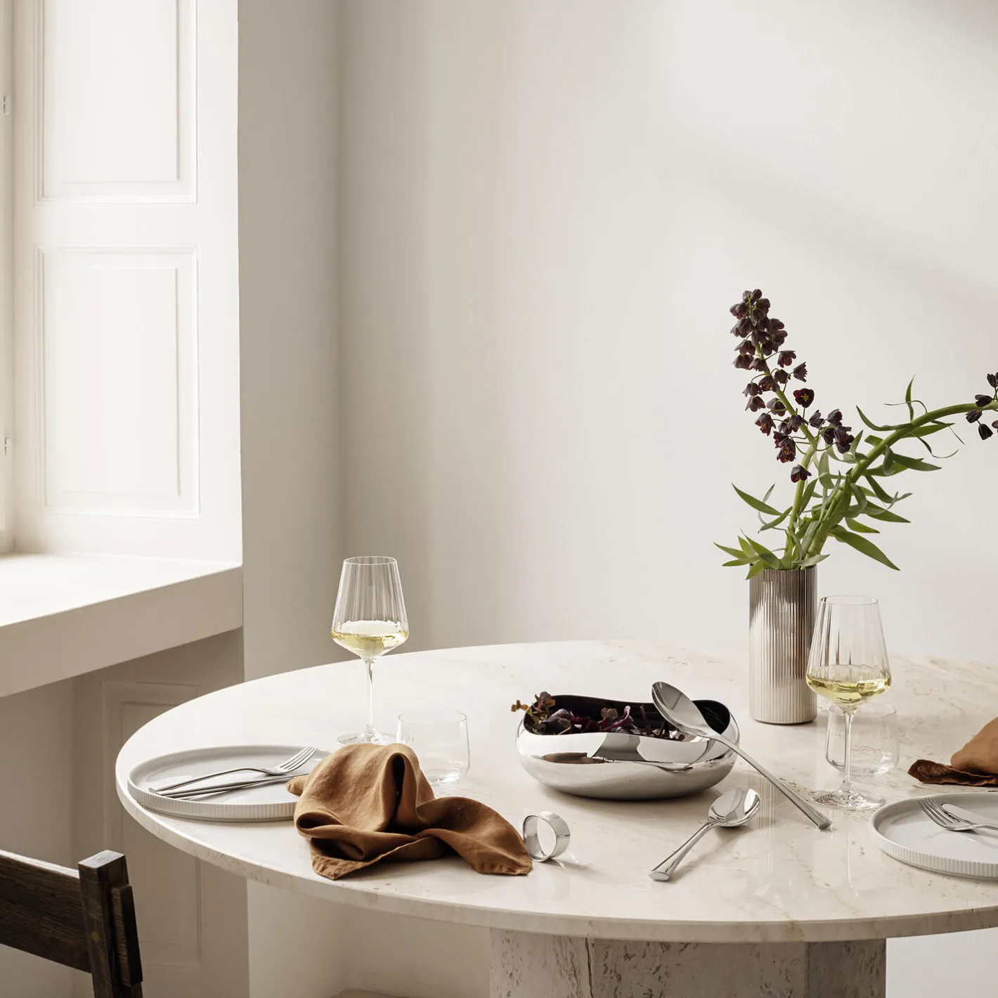 Georg Jensen Cobra salatsæt> Bestik