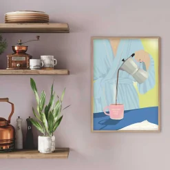 Online ViSSEVASSE COFFEE FIRST, PEOPLE LATER plakat