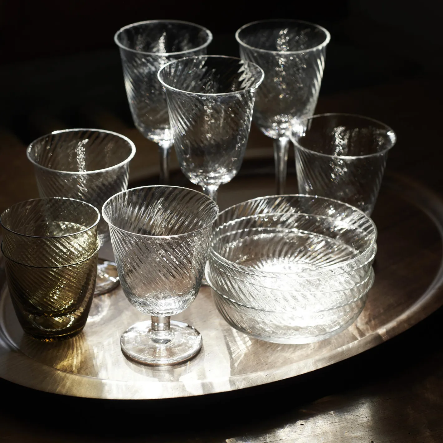 &Tradition Collect skål SC82, clear> Skåle & Fade