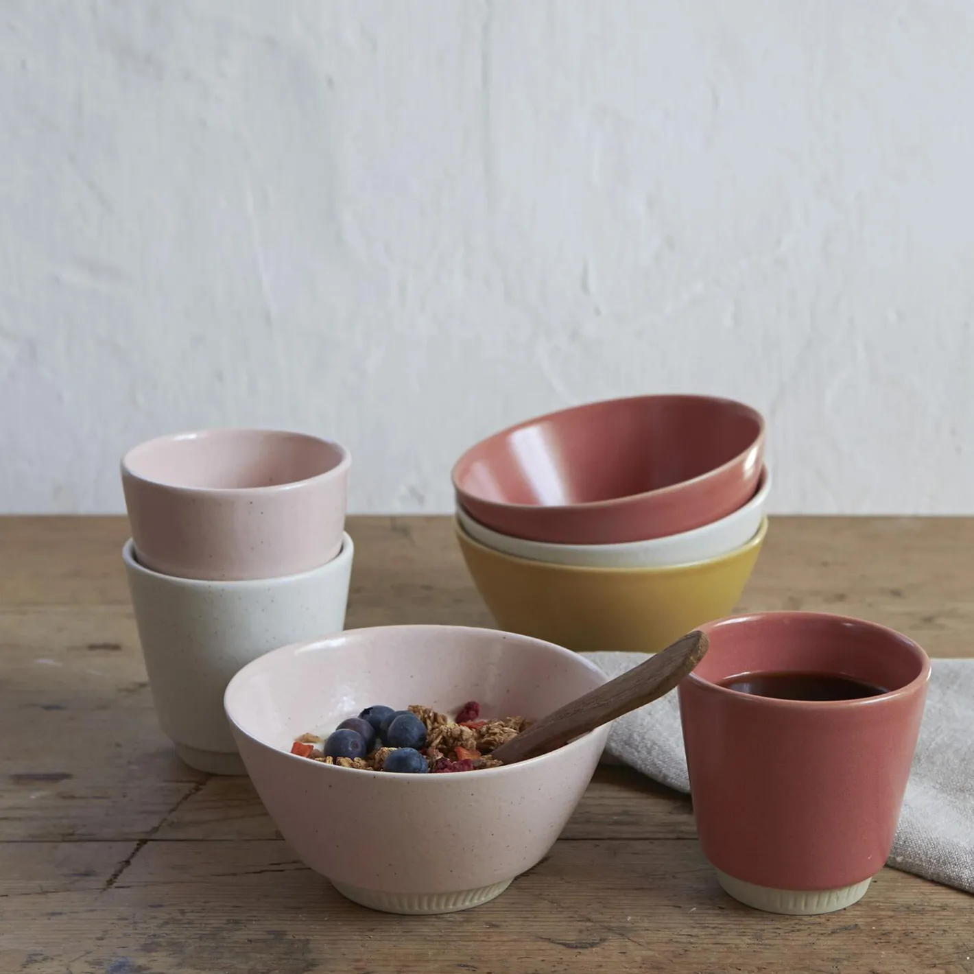 Online Knabstrup Keramik Colorit skål Ø 14 cm, rose