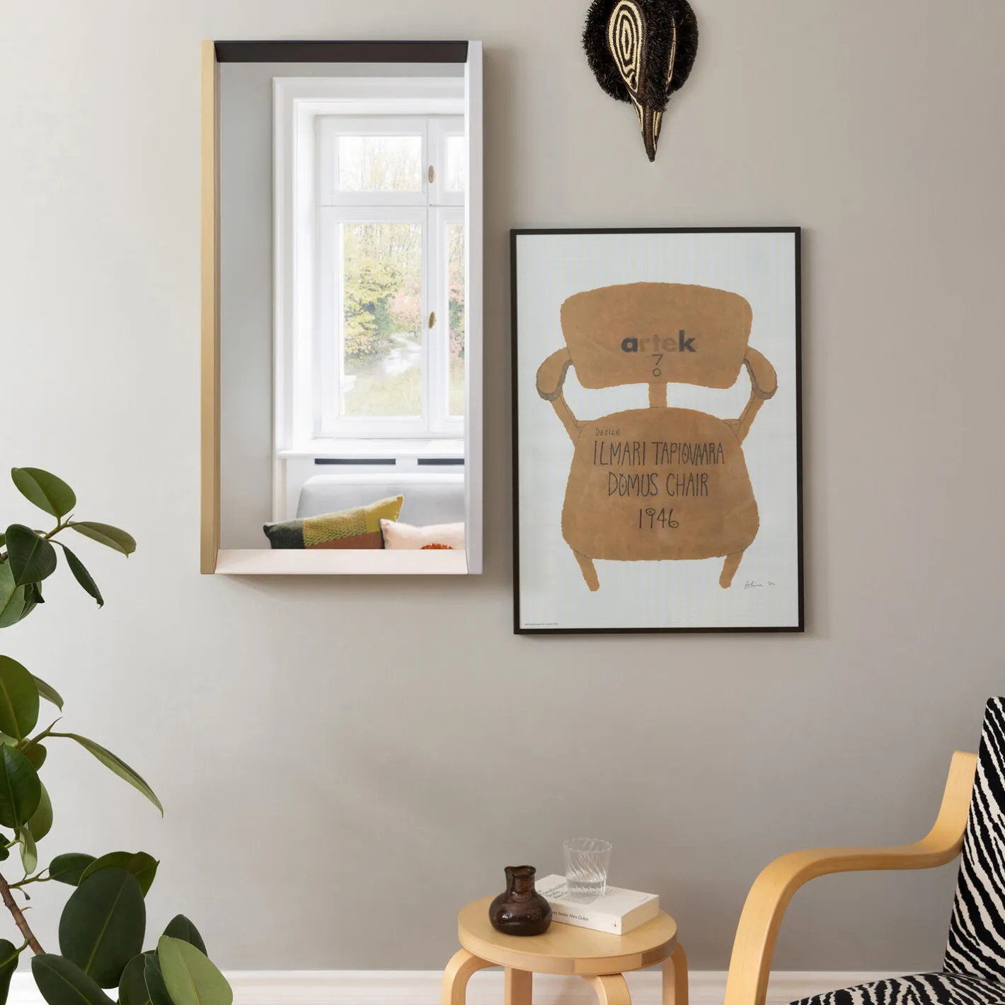Vitra Colour Frame Mirror Medium,> Vægspejle