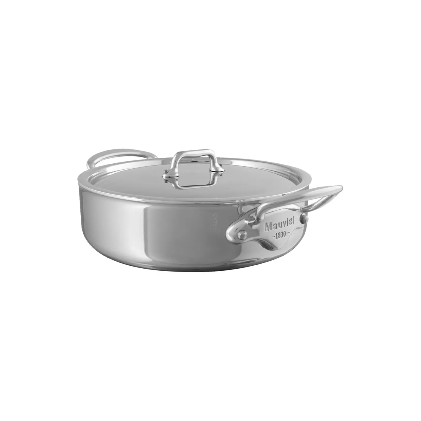 Hot Mauviel 1830 Cook Style gryde med stållåg