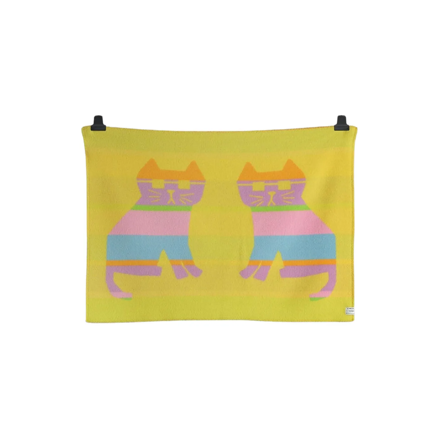 Røros Tweed COOL CATS Half Size Throw, multi