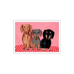 Poster & Frame Dachshunds> Plakater & Rammer