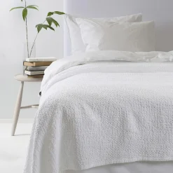 New Himla Dani sengetæppe, white