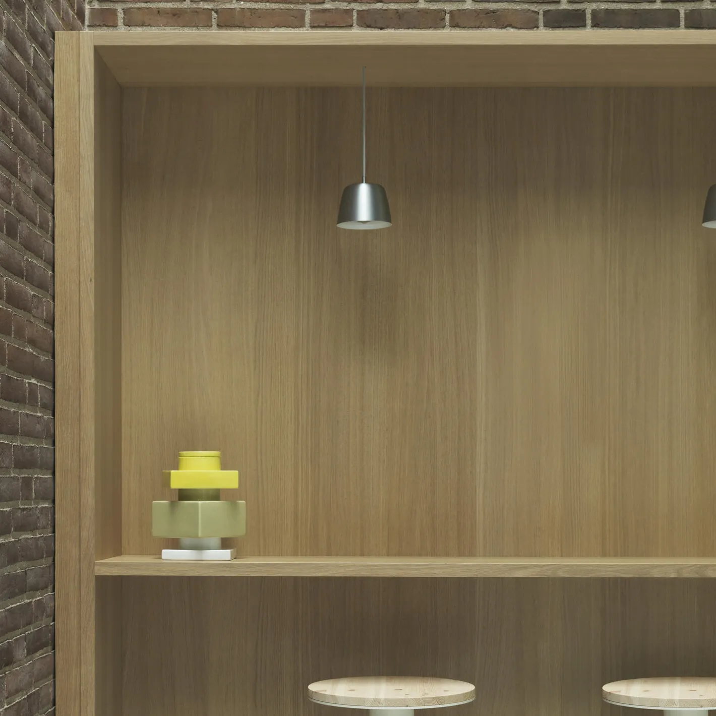 Normann Copenhagen Deko Object S2, lemon
