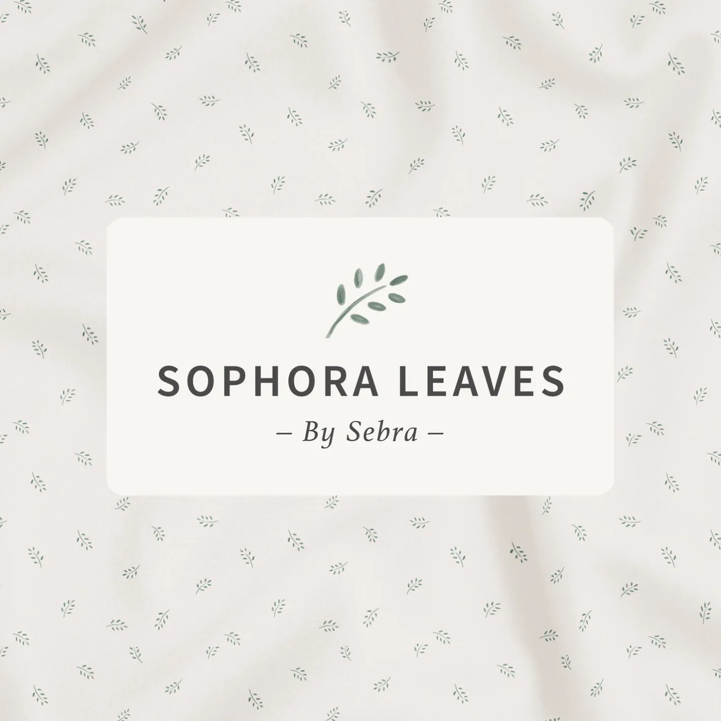 Sebra 2-delt babysengetøj, sophora leaves>Børn Soveudstyr|Sengetøj