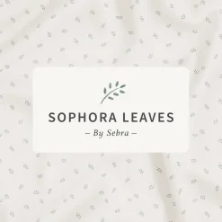 Best Sebra 2-delt juniorsengetøj, sophora leaves