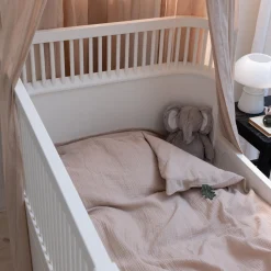 Sebra 2-delt musselin babysengetøj, seabreeze beige><noscript><img width=
