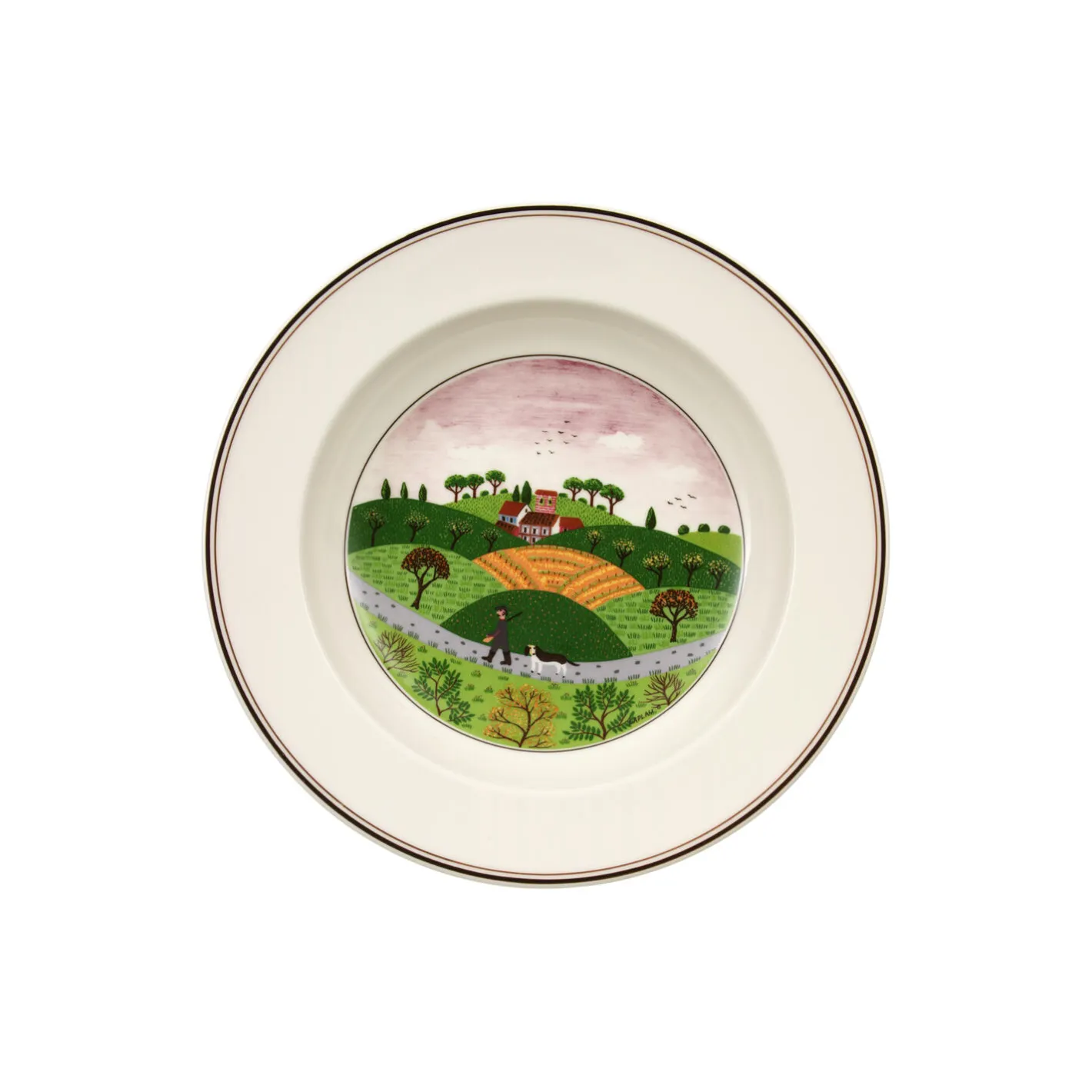 Best Villeroy & Boch Design Naif dyb tallerken Ø 21 cm, huntsman