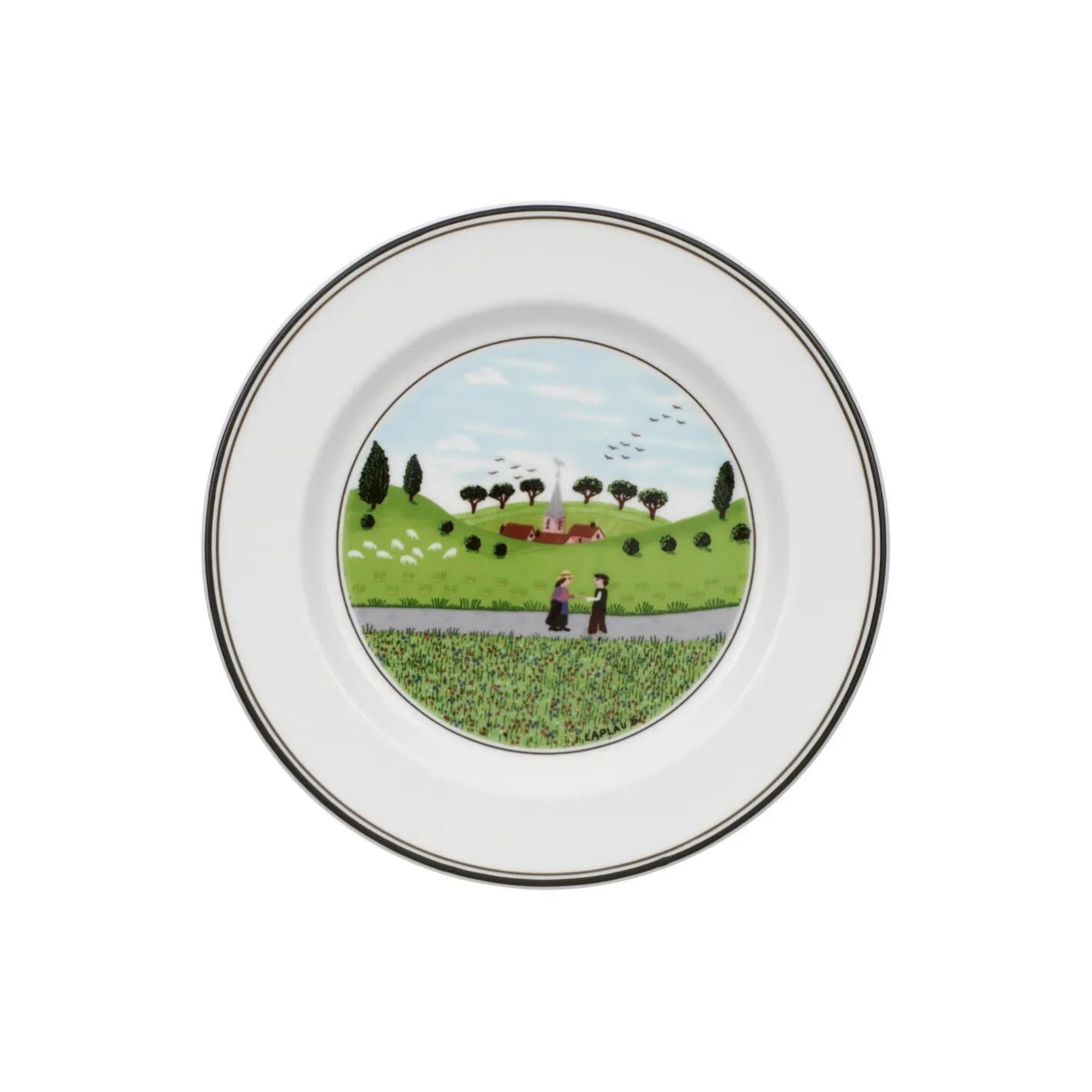 New Villeroy & Boch Design Naif tallerken Ø 17 cm, meeting