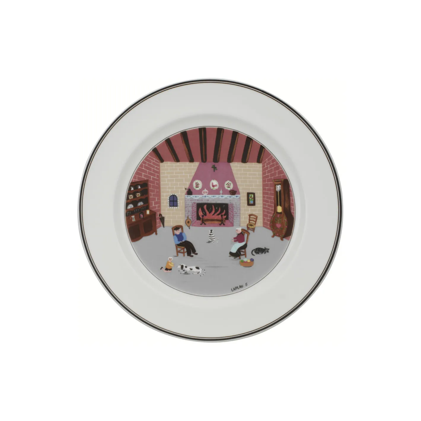 Sale Villeroy & Boch Design Naif tallerken Ø 27 cm, fireplace