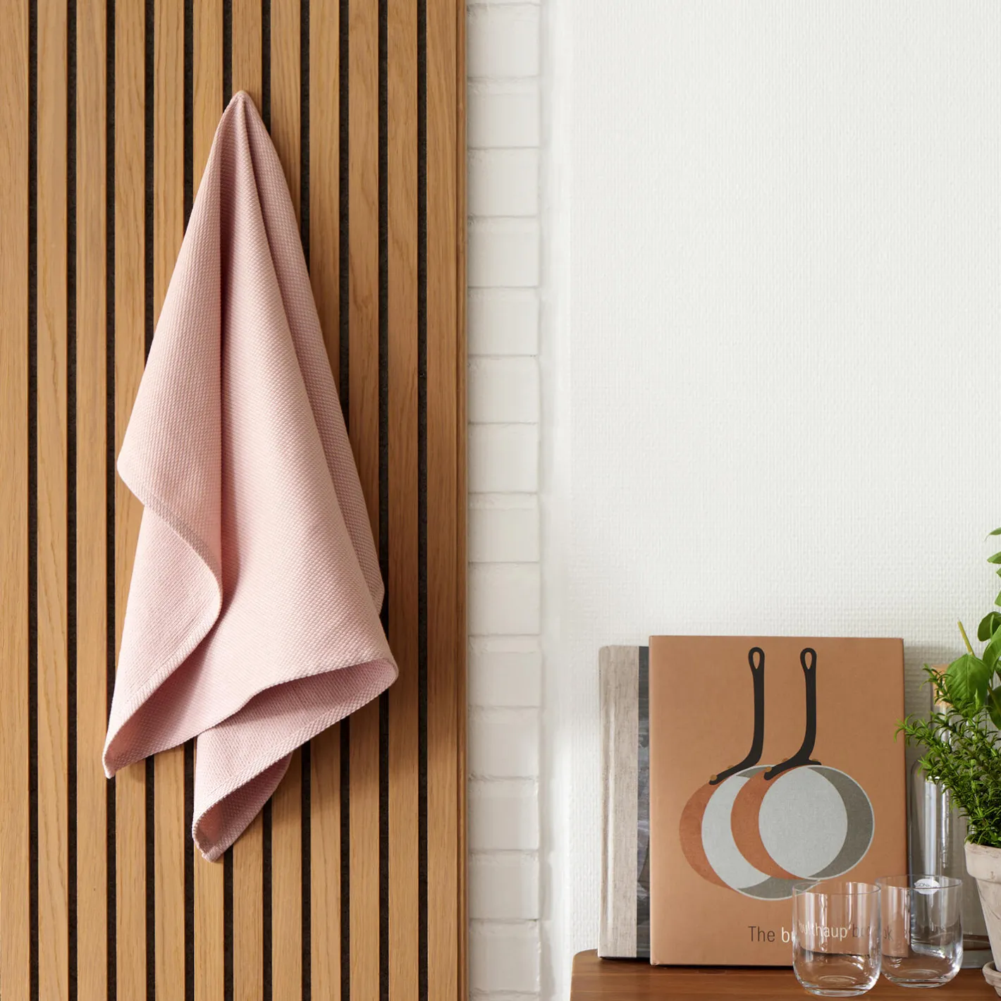 Online Bastian Diamond viskestykke, rose smoke