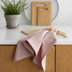 Online Bastian Diamond viskestykke, rose smoke