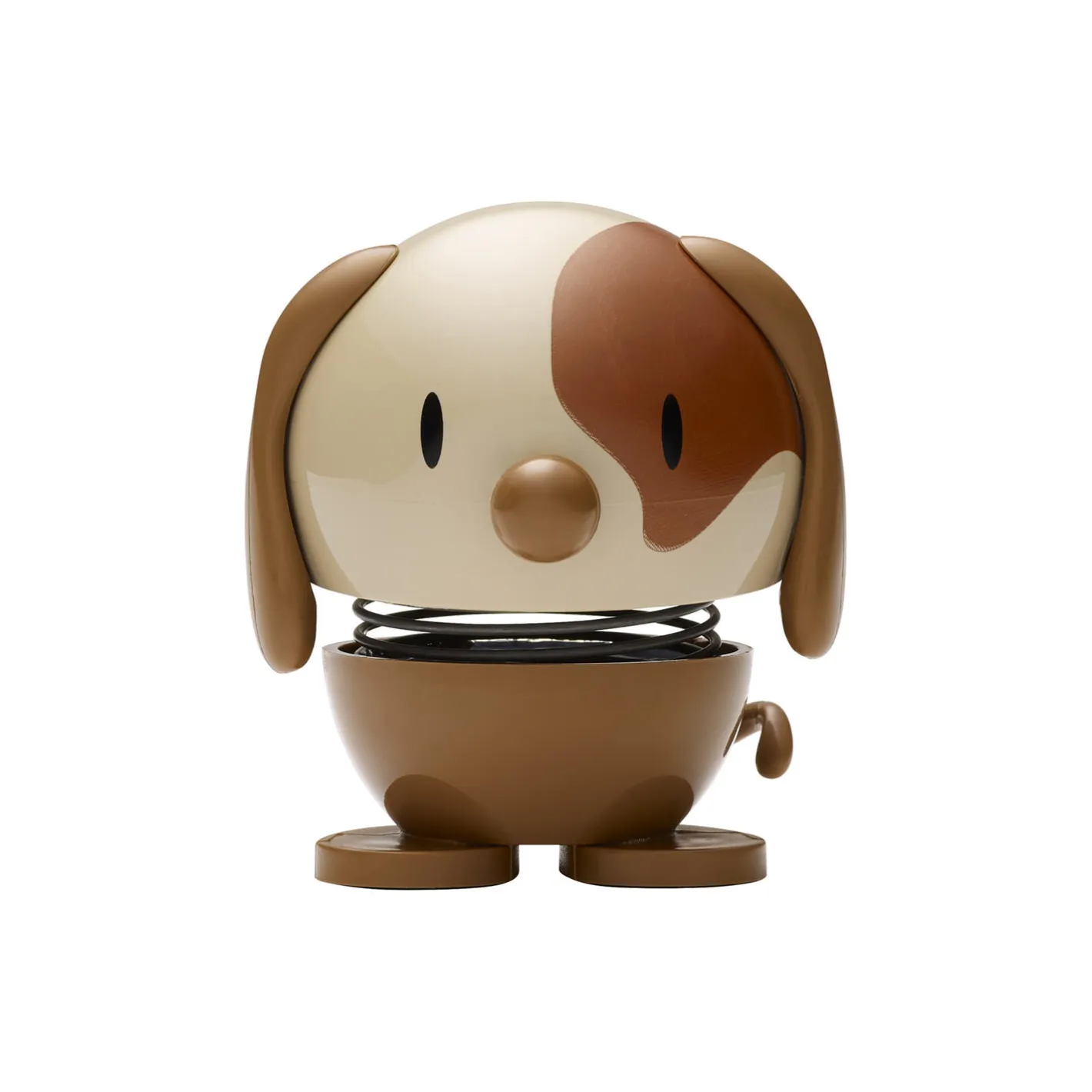 Hoptimist Dog, brown> Figurer & Glaskunst