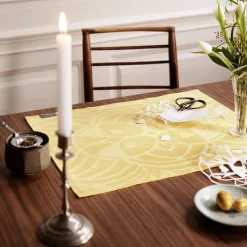 Sale Georg Jensen Damask EASTER RUSTIC dækkeserviet, yellow yellow, yellow
