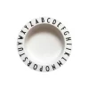 Outlet Design Letters Eat & Learn dyb tallerken Ø 15,5 cm