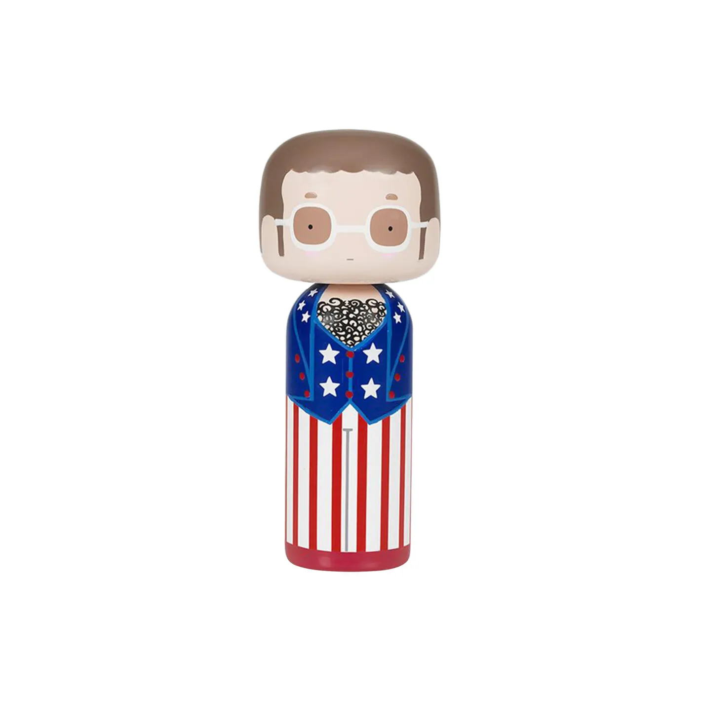 Lucie Kaas Elton USA Kokeshi> Figurer & Glaskunst