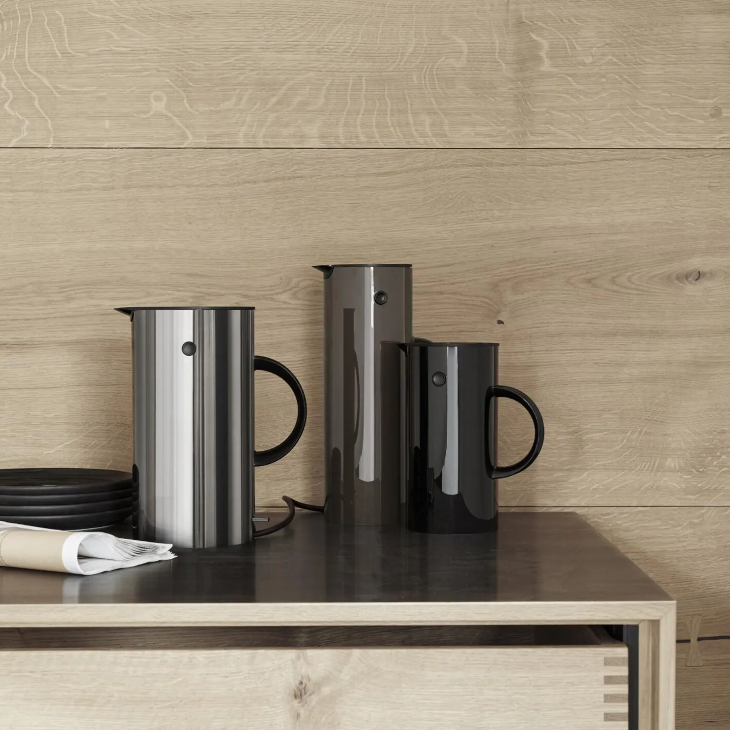 Stelton EM77 Elkedel 1,5 L,> Køkkenmaskiner