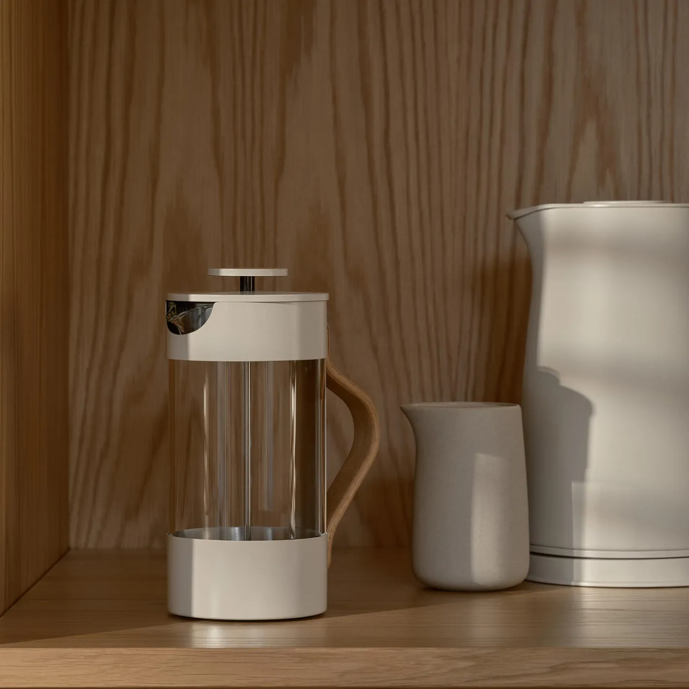 Stelton Emma stempelkande 1 l., sand