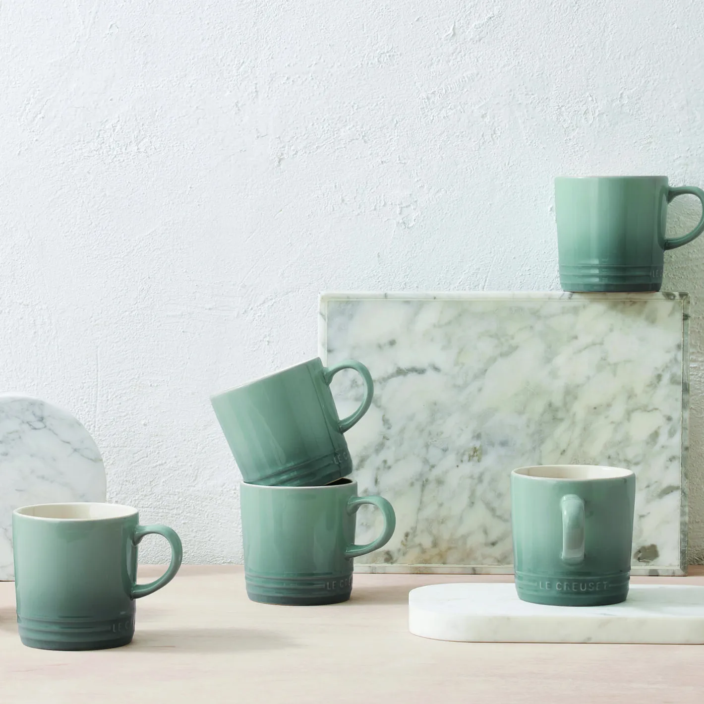Discount Le Creuset Espressokop, sea salt