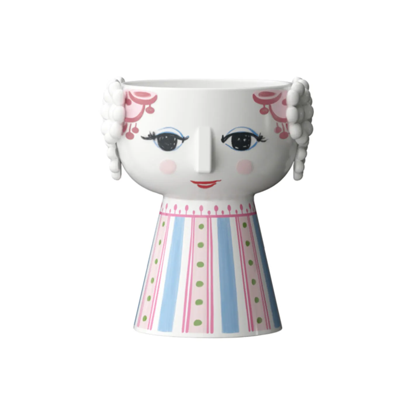 Bjørn Wiinblad Eva Lysestage, pink> Lysestager