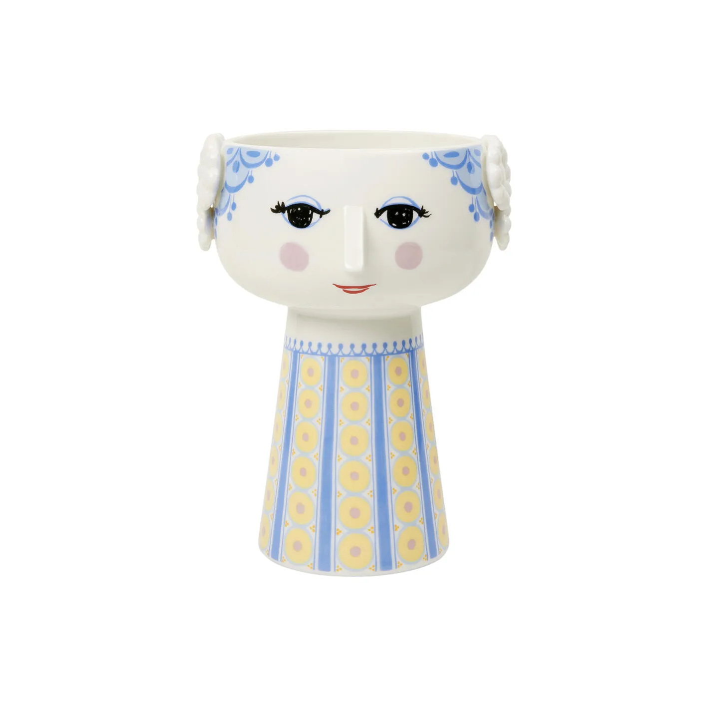 Online Bjørn Wiinblad Eva vase 18,5 cm, blå