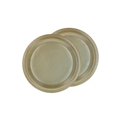 Clearance Villa Collection Evig frokosttallerken Ø 20 cm 2 stk., brun