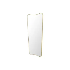 GUBI F.A. 33 Wall Mirror, polished brass> Vægspejle