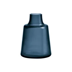 Holmegaard Flora vase, mørk blå> Vaser