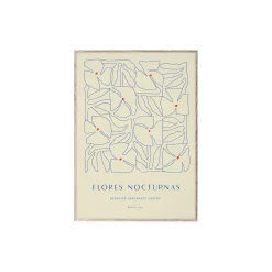 Paper Collective Flores Nocturnas 01 poster> Plakater & Rammer