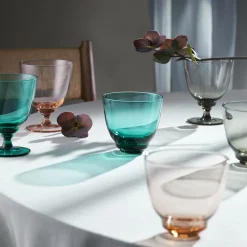 Discount Holmegaard Flow glas på fod, champagne