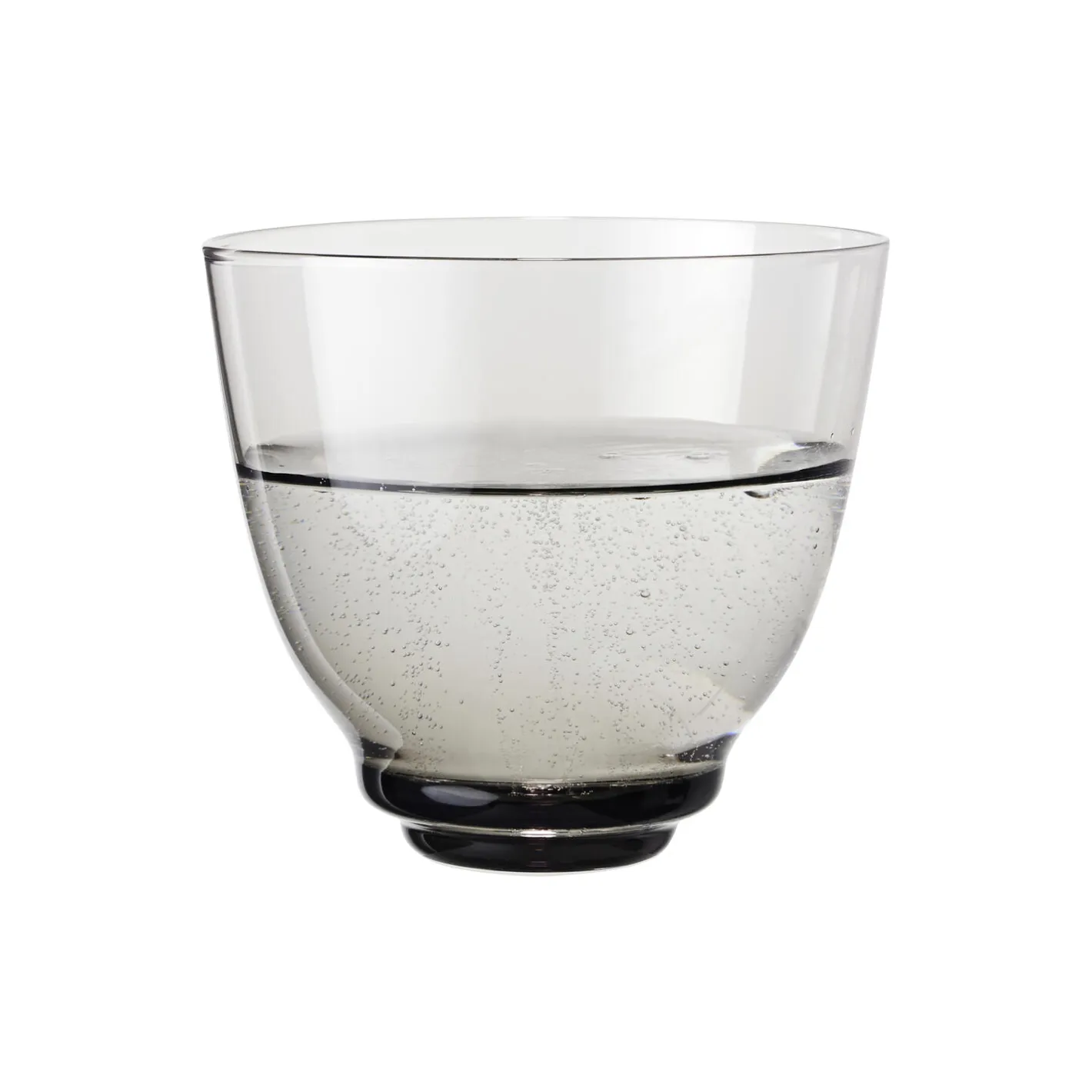 Hot Holmegaard Flow vandglas, smoke