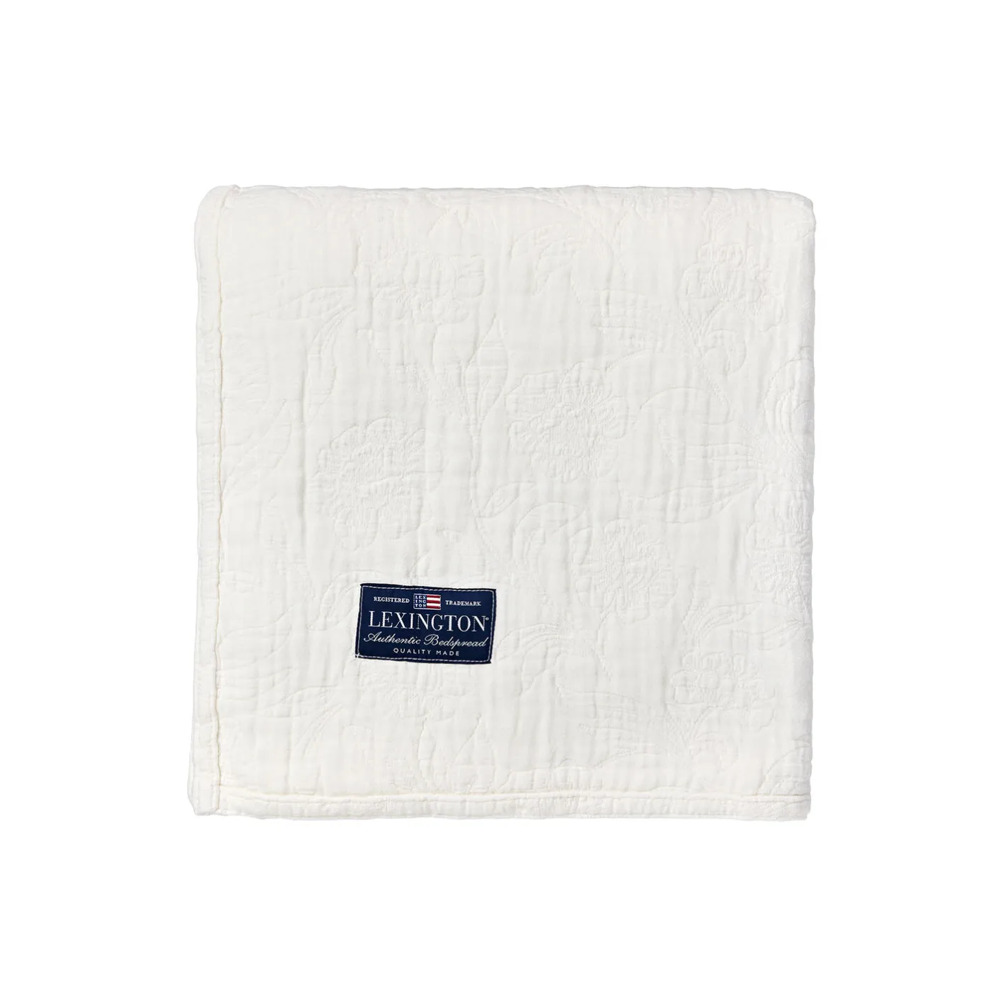 Lexington Flowers Jacquard Organic Cotton Bedspread,> Sengetæpper