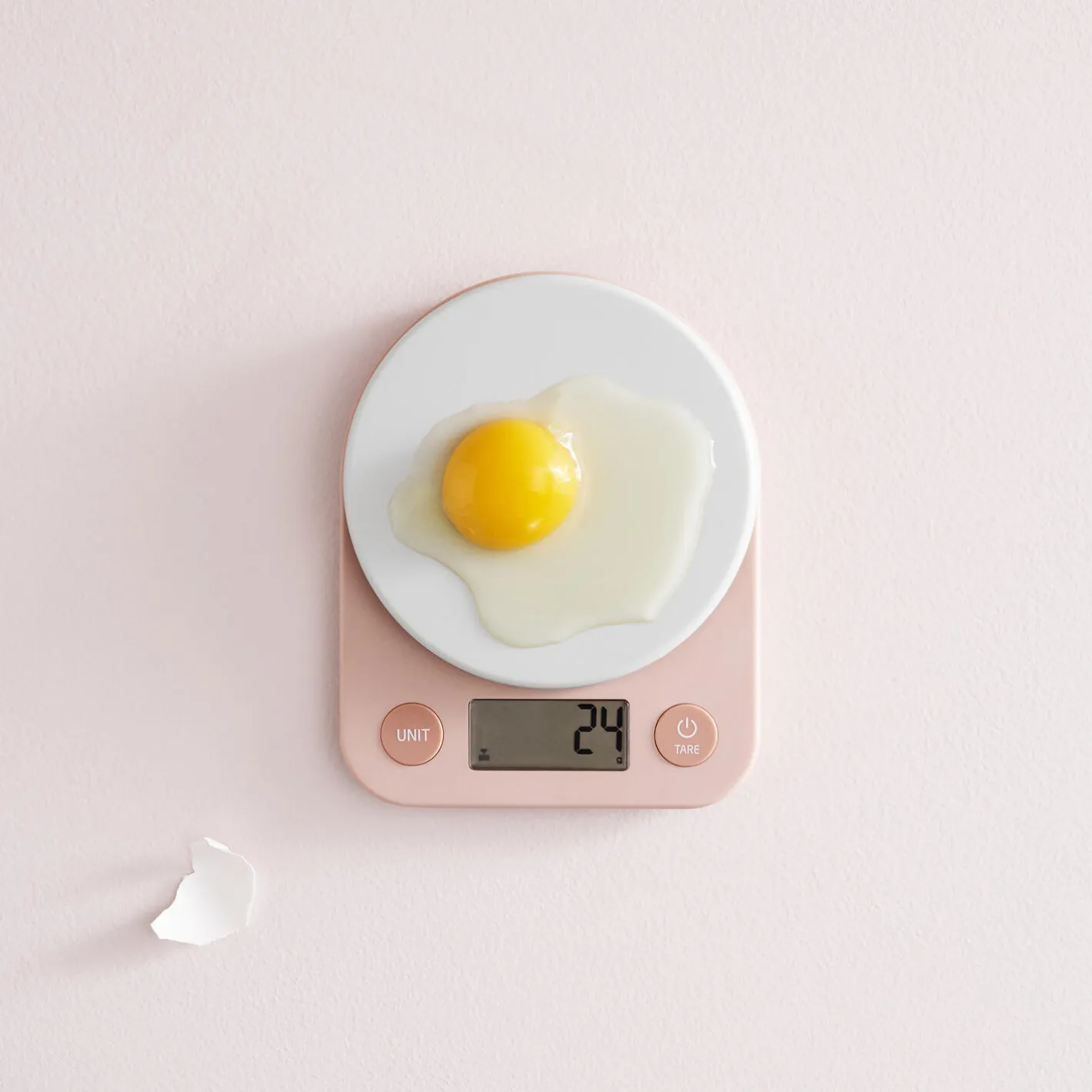 Discount RIG-TIG FOODIE køkkenvægt, light rose