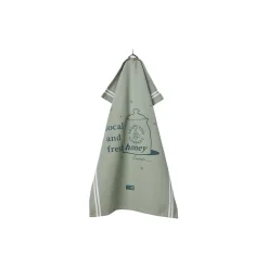 Outlet Lexington Fresh Honey Organic Cotton Kitchen Towel, green